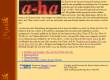 Andreas Ebberts A-ha Page